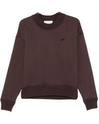 Closed - Cotton Crewneck Sweatshirt - Lyst