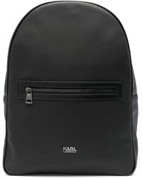 Karl Lagerfeld - Logo-plaque Backpack - Lyst