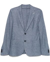 Luigi Bianchi - Linen Jacket - Lyst