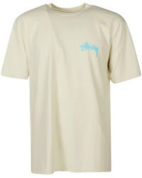 Stussy Dance Energy Cotton T-shirt - Natural