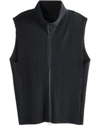 Homme Plissé Issey Miyake - Sleeveless Top - Lyst