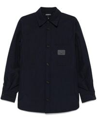 Emporio Armani - Camicia Con Logo - Lyst