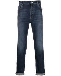 Brunello Cucinelli - Denim Cotton Jeans - Lyst