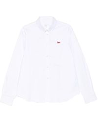 Maison Kitsuné - Profile Fox Cotton Shirt - Lyst