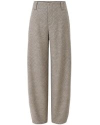 Closed - Wool Blend Trousers - Lyst
