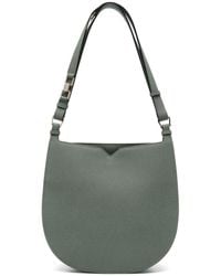 Valextra - Leather Medium Hobo Bag - Lyst