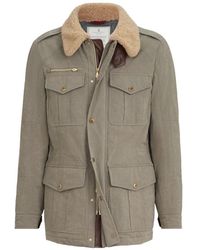 Brunello Cucinelli - Technical Cotton Field Jacket - Lyst