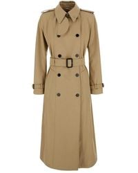 Gucci - Trench Coat With Adjustable Belt - Lyst
