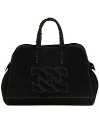 Casadei - Park Avenue Leather Tote Bag - Lyst