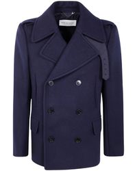 Dries Van Noten - Double-Breasted Rafaell Peacoat - Lyst