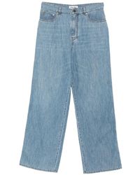 Miu Miu - Flared Denim Jeans - Lyst