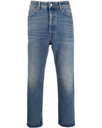 Golden Goose - Blue Low-rise Straight-leg Jeans - Lyst