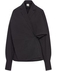 TOTEME - Blusa Drappeggiata - Lyst