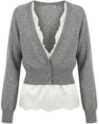 Ermanno Scervino - Cashmere Cardigan - Lyst
