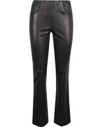 Via Masini 80 - Leather Trousers - Lyst