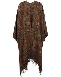 OBIDI - Wool Kimono - Lyst
