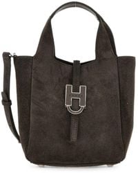 Hogan - Trend Mini Leather Tote - Lyst