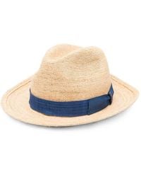 Borsalino - Federico Rafia Hat - Lyst