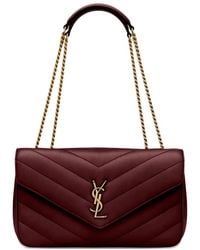 Saint Laurent - Loulou Medium Leather Shoulder Bag - Lyst