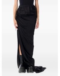 Rick Owens - Long Skirt - Lyst
