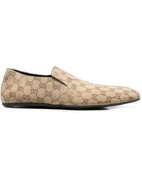 Gucci - Cupertino Gg Loafers - Lyst