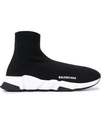 Balenciaga Speed Recycle Sneakers - Black