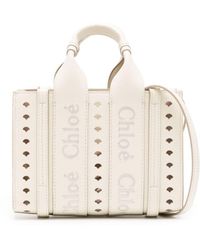 Chloé - Woody Small Leather Tote - Lyst