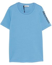 Max Mara - Max Mara Logo Cotton T-Shirt - Lyst