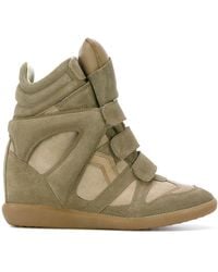 Isabel Marant Bobby Sneaker Velvet Stainer Basket Faded Black | lage-top  sneaker | fashionette
