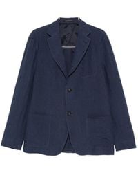 Emporio Armani - Line Single-Breasted Jacket - Lyst
