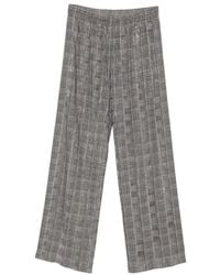 Ermanno Scervino - Checked Trousers - Lyst
