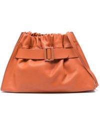 Boyy - Scrunchy Satchel Soft Leather Shoulder Bag - Lyst