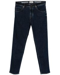 Jacob Cohen - Slim Fit Cropped Denim Jeans - Lyst
