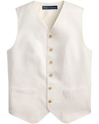 Polo Ralph Lauren - Linen Vest - Lyst