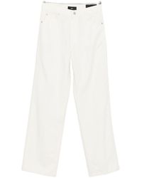 7 For All Mankind - Linen Trousers - Lyst