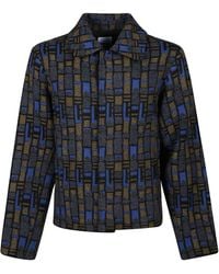 Adererror - Blouson With Shirt Collar - Lyst