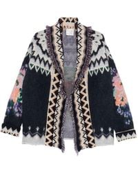 forte_forte - Wool Oversized Cardigan - Lyst
