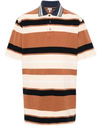 Loewe-Paulas Ibiza - Oversized Striped Cotton Polo Shirt - Lyst