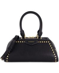 Givenchy - Antigona Ew Mini Leather Handbag - Lyst