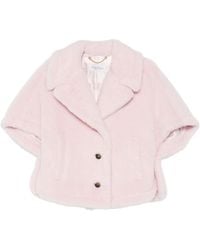Max Mara - Wool Cape - Lyst