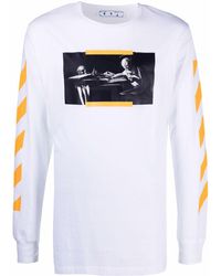 Off-White c/o Virgil Abloh Off White T-shirts And Polos White
