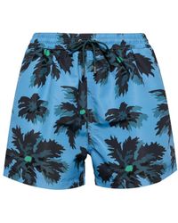 Paul Smith - Palm Burst Print Swim Shorts - Lyst