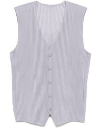 Homme Plissé Issey Miyake - Gilet Plissé - Lyst