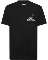 Philipp Plein - Logo-Print T-Shirt - Lyst