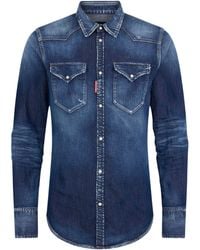 DSquared² - Pefecto Wash Classic Shirt - Lyst