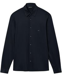 Emporio Armani - Cotton Blend Shirt - Lyst