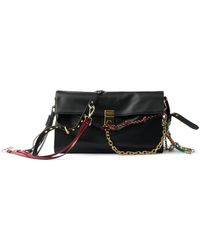 Prada - Soft Sound Large Leather Shoulder Bag - Lyst