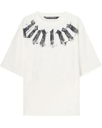 Palm Angels - Logo Cotton T-Shirt - Lyst