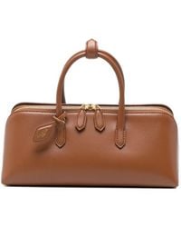 Alaïa - Delta Small Leather Handbag - Lyst