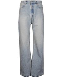 Balenciaga - Jeans With Logo - Lyst